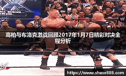 高柏与布洛克激战回顾2017年1月7日精彩对决全程分析